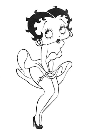 Betty Boop A La Marilyn Monroe Betty Boop Zanuck 1993.png