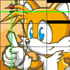 Sonic Panel Puzzle screenshot.