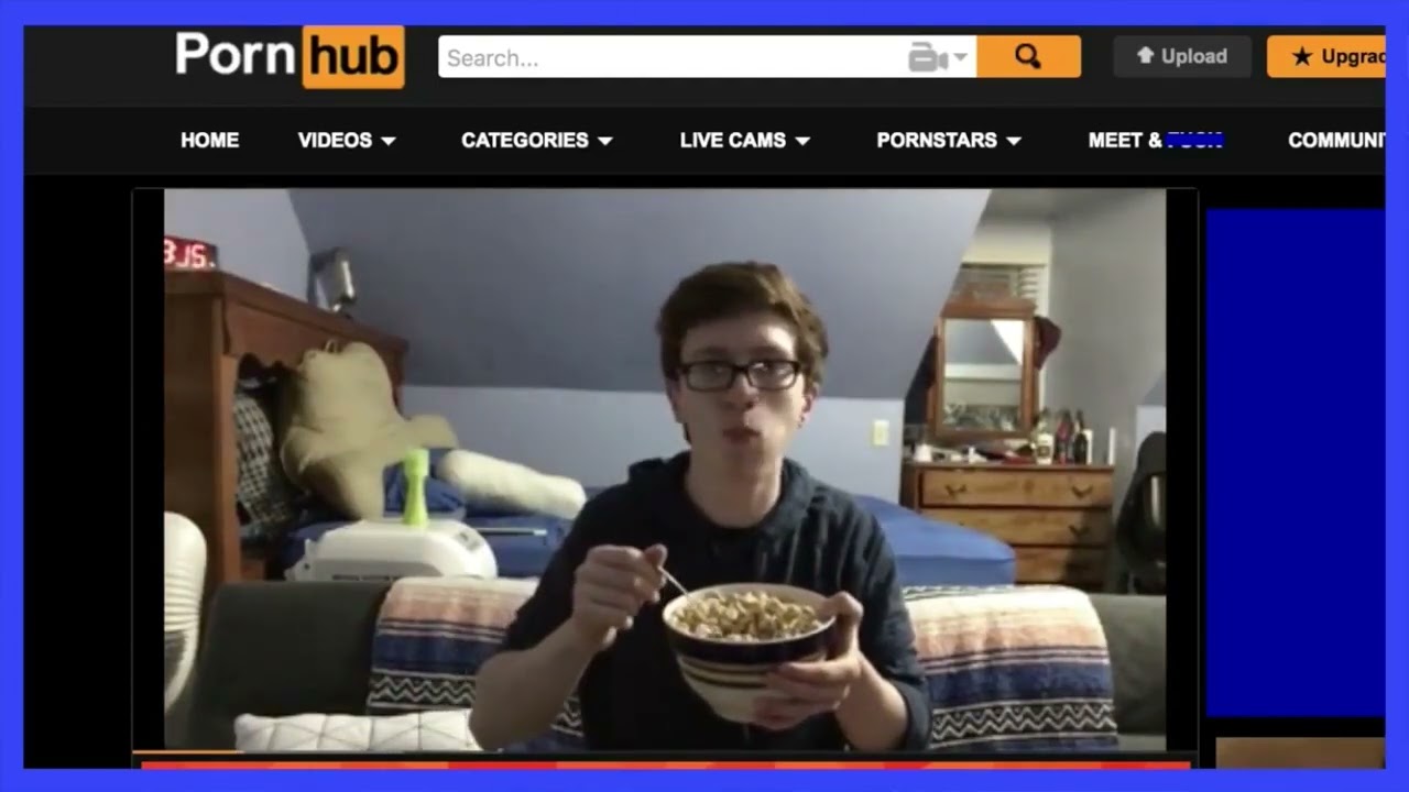 Scott Eating Cereal - Uncut Video