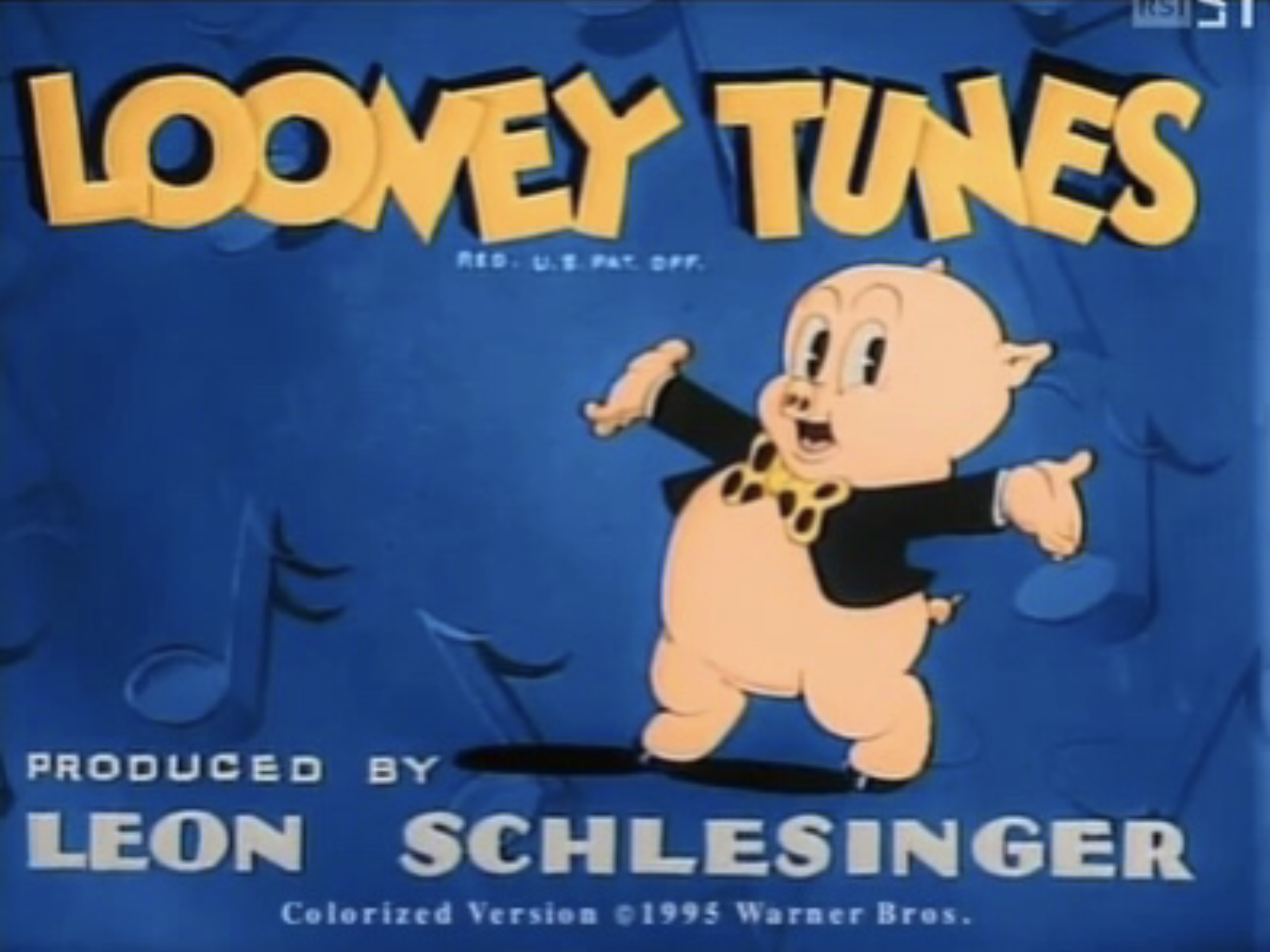 Injun Trouble (1938; computer colorized version) - Looney Tunes (partially lost computer colorized versions of shorts; 1990-1995)