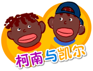 The icons used for Kenan & Kel. These were animated into the host segments.