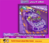 Laffy Taffy Puzzle Game - Laffy Taffy Puzzle Game (found Wonka online puzzle game; early 2000s)