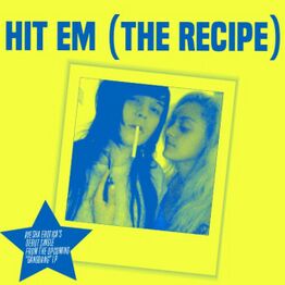 official cover art of hit'em (the recipe), promoting the "upcoming gangbang lp"