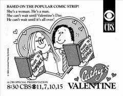 "Valentine" ad featured in the TV Guide magazine (February 4-10, 1989).
