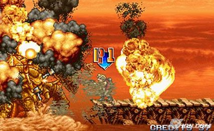Despite being presented in an article about the Game Boy Advance port of Metal Slug 1, it seems to come from a different Metal Slug game. It is unknown if it's from that game's own Game Boy Advance port.