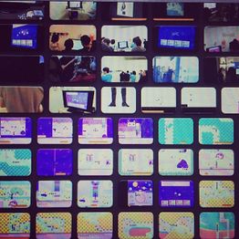 Small screenshots of the demo. Uploaded to OMOCAT's Instagram May 6, 2014.