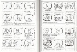 Storyboard Sequence for the Scene (1/3)