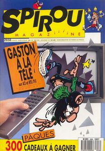 Spirou magazine announcing the show. Behind-the-scenes photos follow.