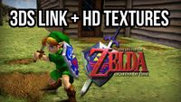 Zelda Ocarina of Time 3DS Link Model + HD Texture Comparison (Project 64).jpg