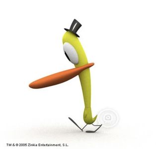 Pilot model of Duckie (Pato) (2/3). Image published by the offcial Pocoyo Blog.