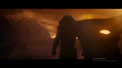 Doom walking on Planet zero.