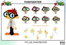 Character sheet for Pointdexter