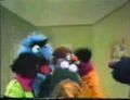 Now Herbert gets surprised by other Muppets in the living room.