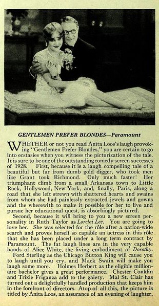 File:Gentlemen Prefer Blondes 1928 review.jpg