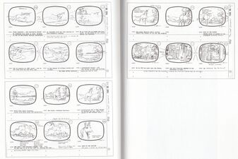 Storyboard Sequence for the Scene (3/3)