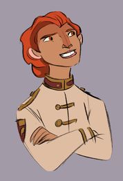 Concept art of Kate dressed in her Space Academy uniform.