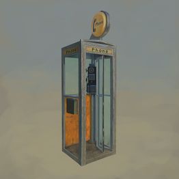 Art of a Phone Booth. By Gregory Miller