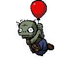 An early Balloon Zombie, seen in the leaked 2008 build.
