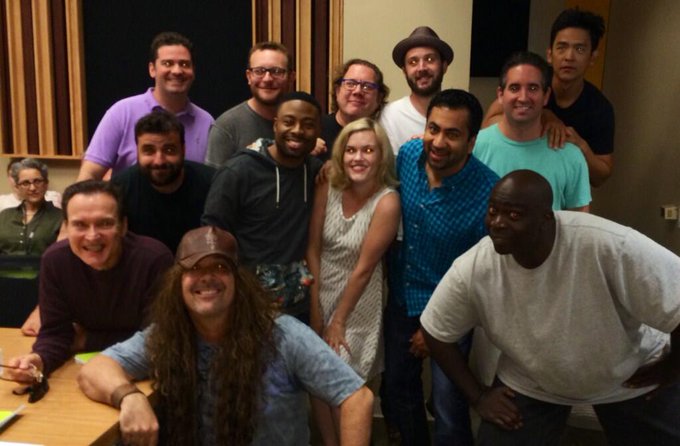Cast for the series; from (@GaryAWilliams)
