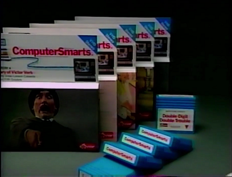 Screenshot of ComputerSmarts advert, showing a set of five cartridges. 'Double Digits, Double Trouble' is the only cartridge with a visible name.