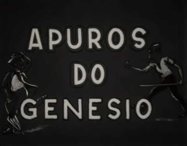 Apuros do Genésio - Apuros do Genésio (found Brazilian comedy film; 1940)