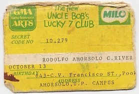 Uncle Bob's Lucky 7 Club (partially found Filipino live children's