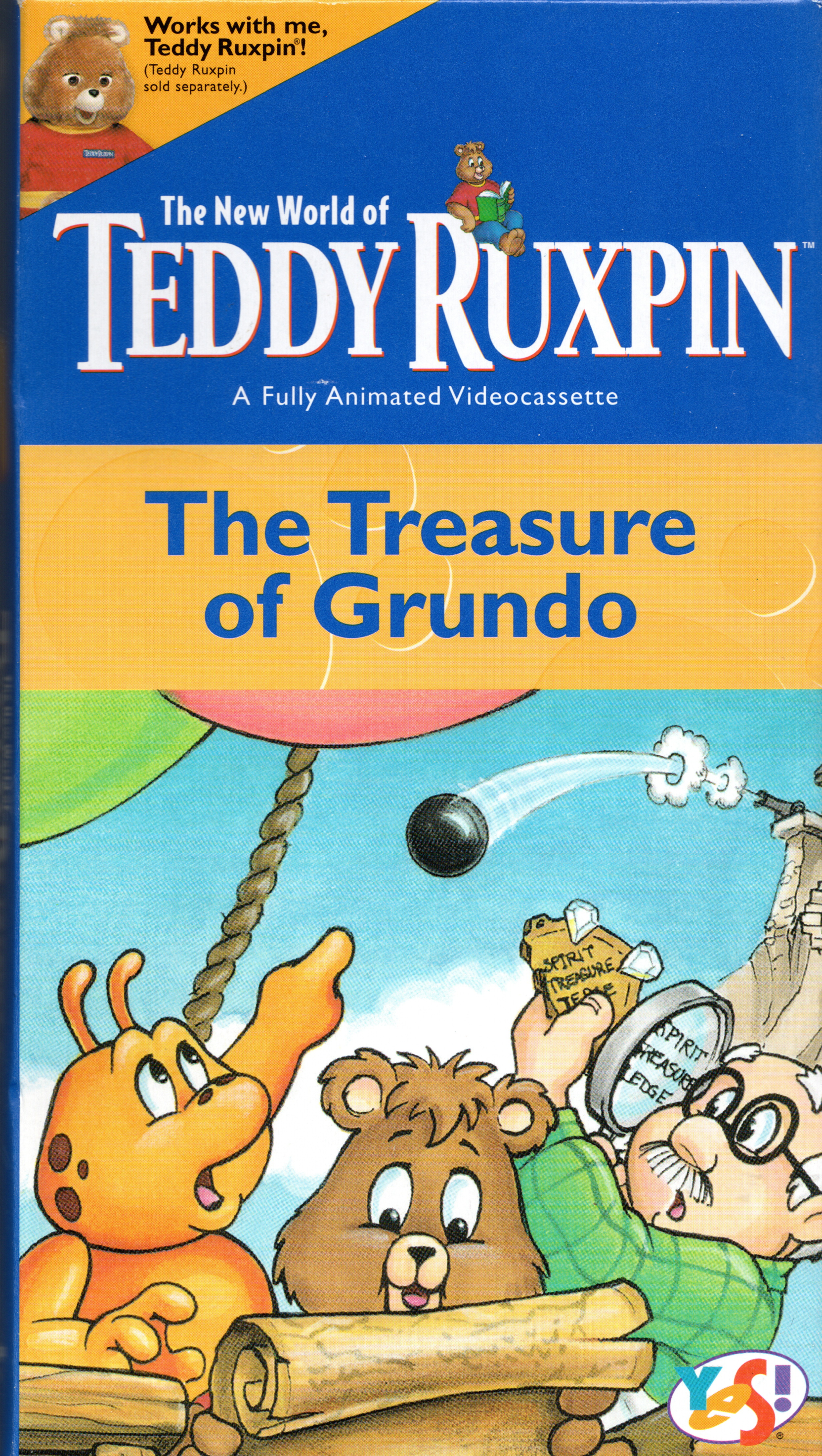 The New World Of Teddy Ruxpin: "The Treasure of Grundo" (1998 re-release with voiceover)