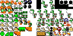 The sprites of the previous prerelease imagen in high-quality image of the Nintendo July 25 leak
