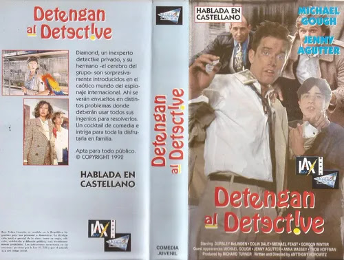 Spanish VHS overlay of the show.
