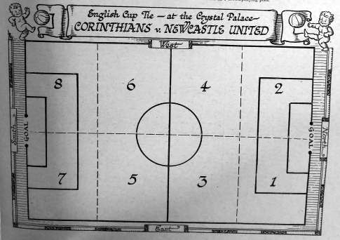 The Radio Times grid system used for the match.