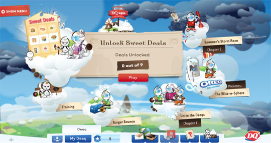 Screenshots of the pre-2013 Deeqs.com