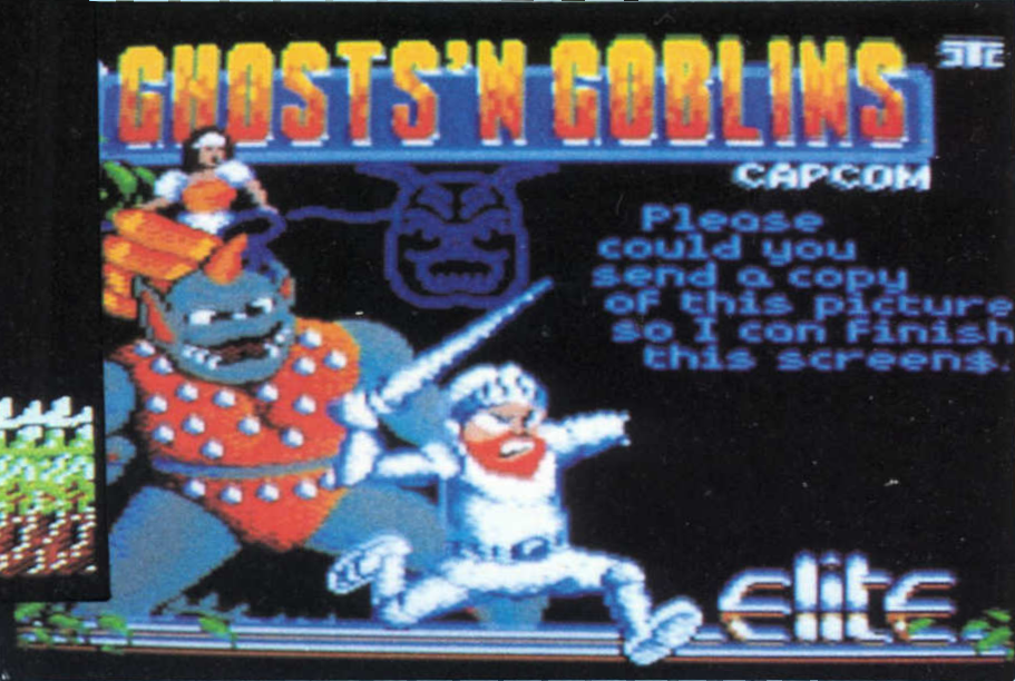 Ghosts'n Goblins press demo title screen.png