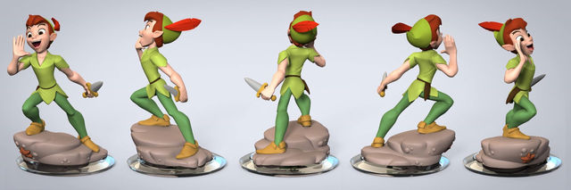 An image of the cancelled Peter Pan figure.