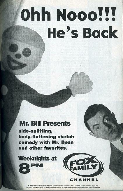 Ohh Nooo! Mr. Bill Presents lost show ad.jpg
