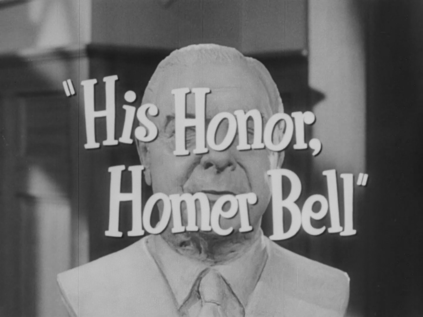 His Honor, Homer Bell