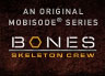 An icon for the show from a menu on the Bones website.