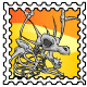 Stamp of the Draik Skeleton.