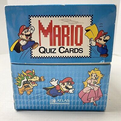Mario Quiz Cards (Decks 68-70 and Deck 89) - Mario Quiz Cards (partially lost educational flashcard designs based on game franchise; 1995-1997)