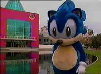 A photo of Sonic.