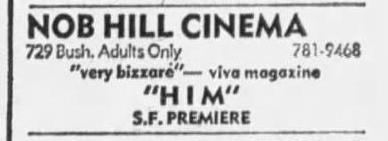 San Fransisco Examiner, February 9th, 1975