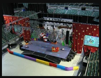 The stage from a different date on the tour