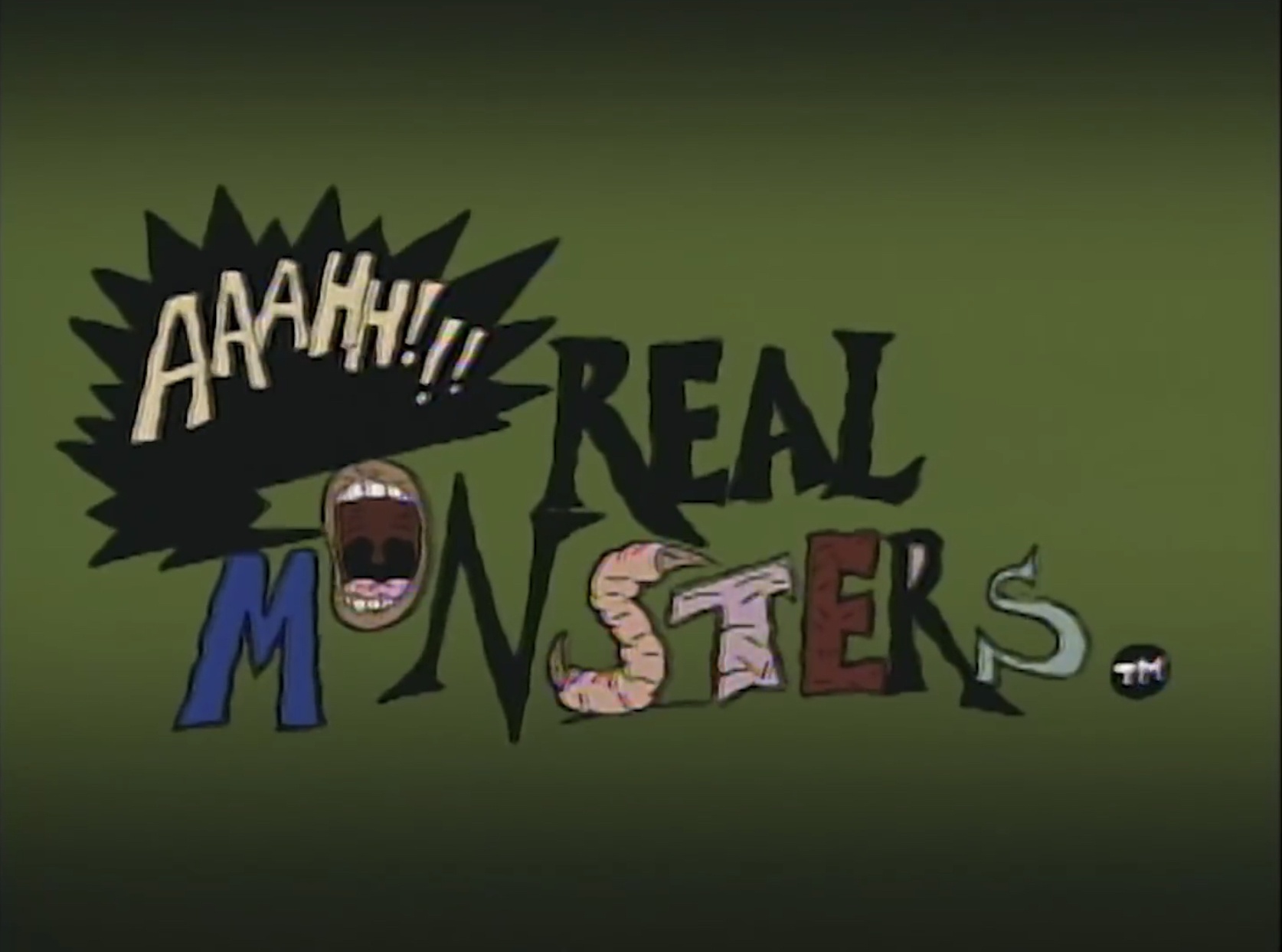 Aaahh real monsters logo