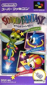 Sound Fantasy Super Famicom box art (front). Includes game without mouse.