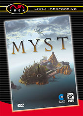 Official box art for the unreleased Nuon port of Myst (via Internet Archive of nuon.tv).