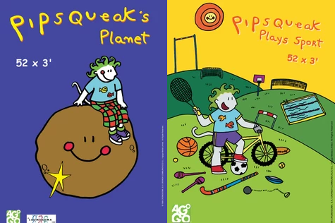 Pipsqueak Plays Sport Episode 50 - Pipsqueak And Athletics - Jumping Events - Pipsqueak's Planet & Pipsqueak Play's Sport (partially found Catalan children's animated media franchise; 1997 & 2000)