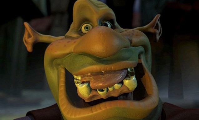 Shrek "I Feel Good" Test Animation - Shrek (found "I Feel Good" animation test of CGI-animated film; 1995)