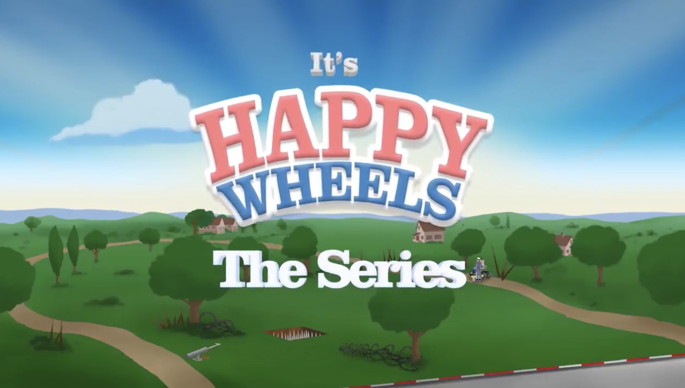 Happy Wheels: The Series (partially lost go90 animated series