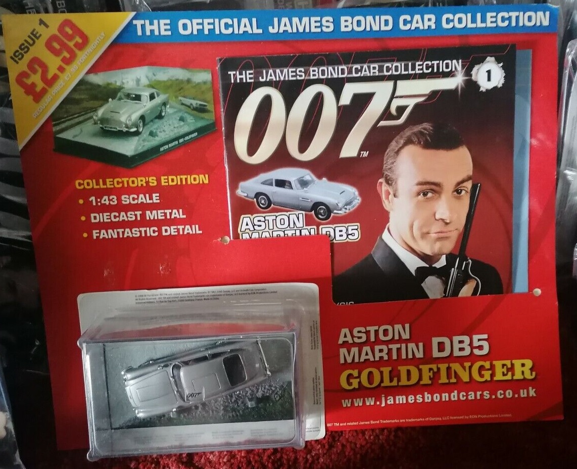 James Bond Car Collection - James Bond Car Collection (found UK advertisement for magazine series; 2007)