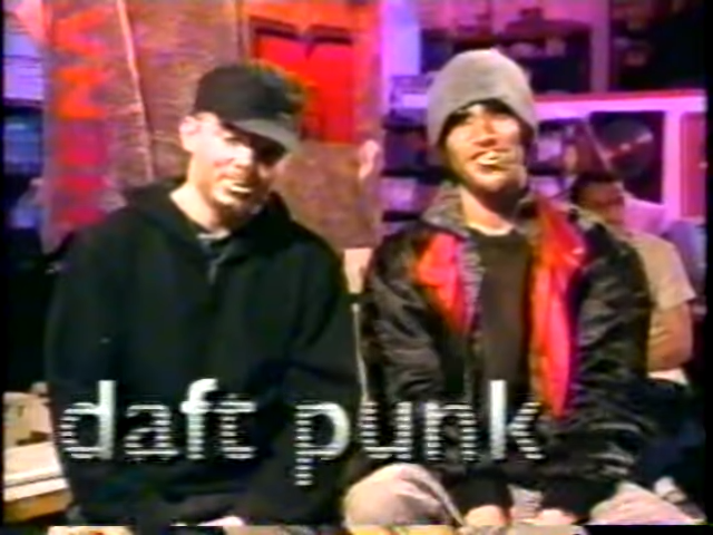 Daft Punk on MuchMusic (partially found TV interview of Daft Punk