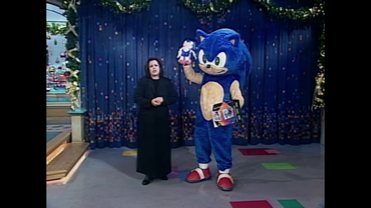 Sonic the Hedgehog on The Rosie O'Donnell Show
